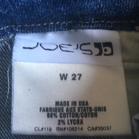 Vintage Joe’s Jeans Midrise Crop Size 27 - Picture 3 of 5